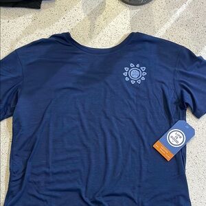 Life Is Good Deep Blue Sunburst Tee